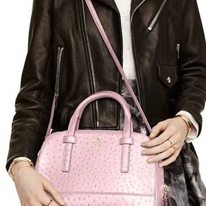Kate Spade ostrich river street Felix satchel